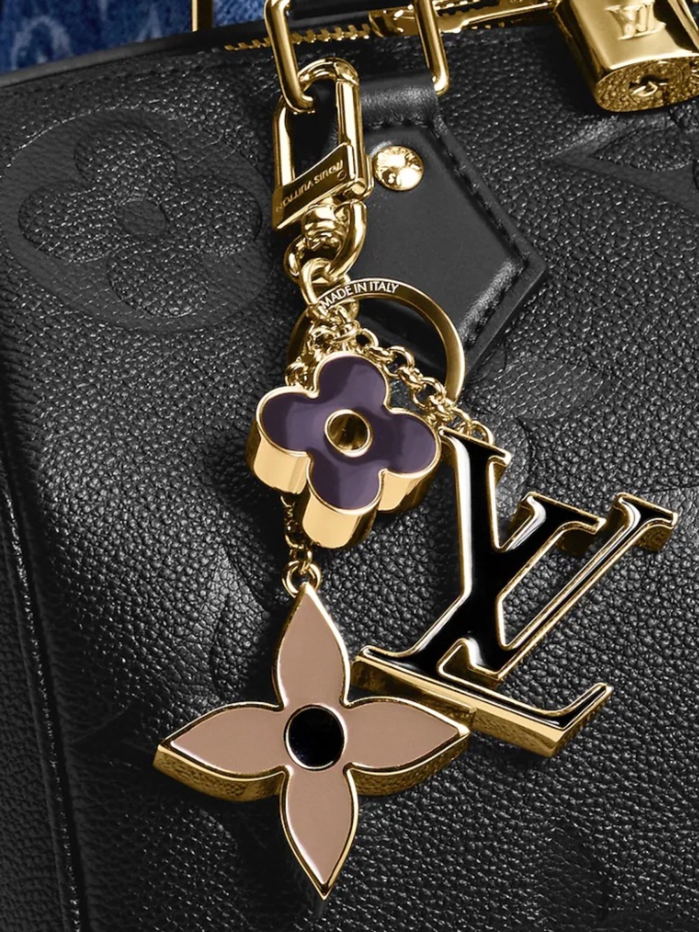 Louis Vuitton fleur de monogram bag charm - Picture 2 of 7